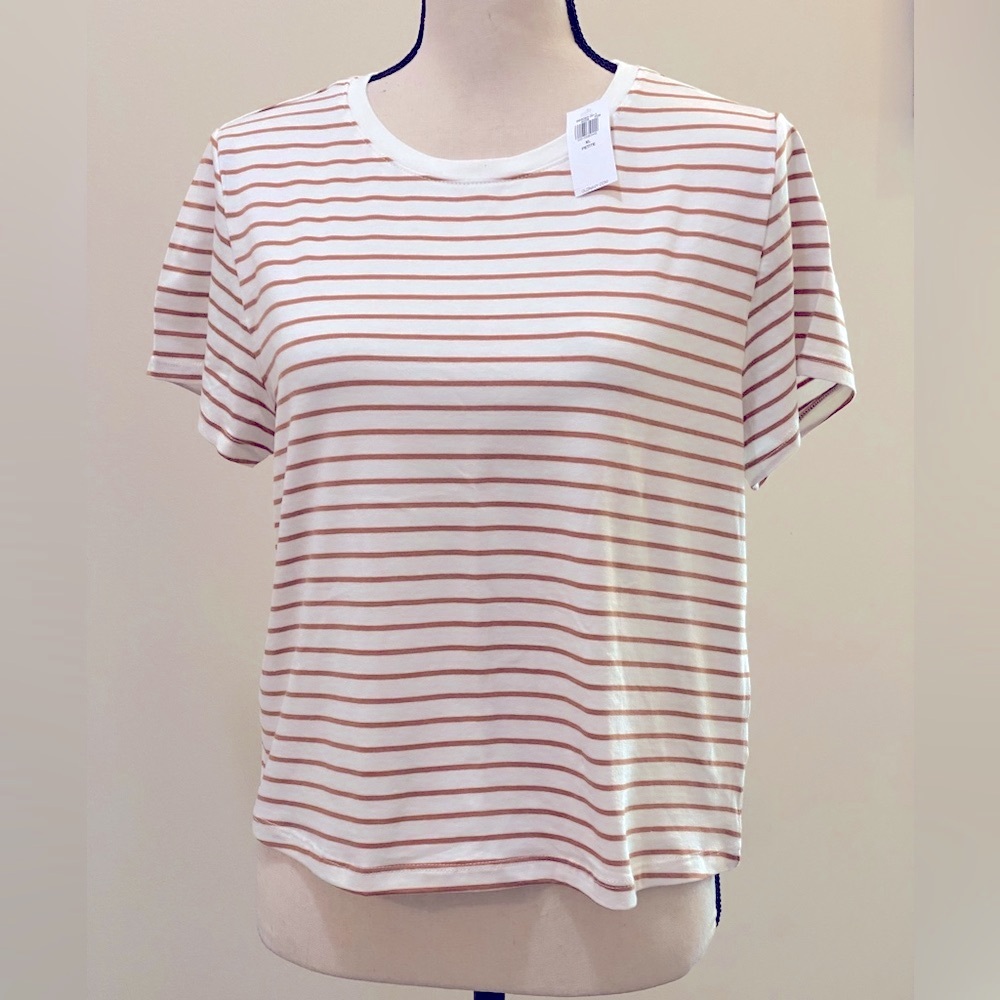 Old navy Thin Stripe Crop Top Sz XLP NWT
